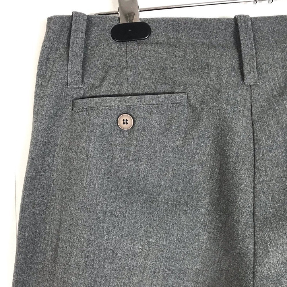 NEW YORK & COMPANY Stretch Gray Wide Leg Dress Pants Women's Size 6 Tall - Picture 5 of 7